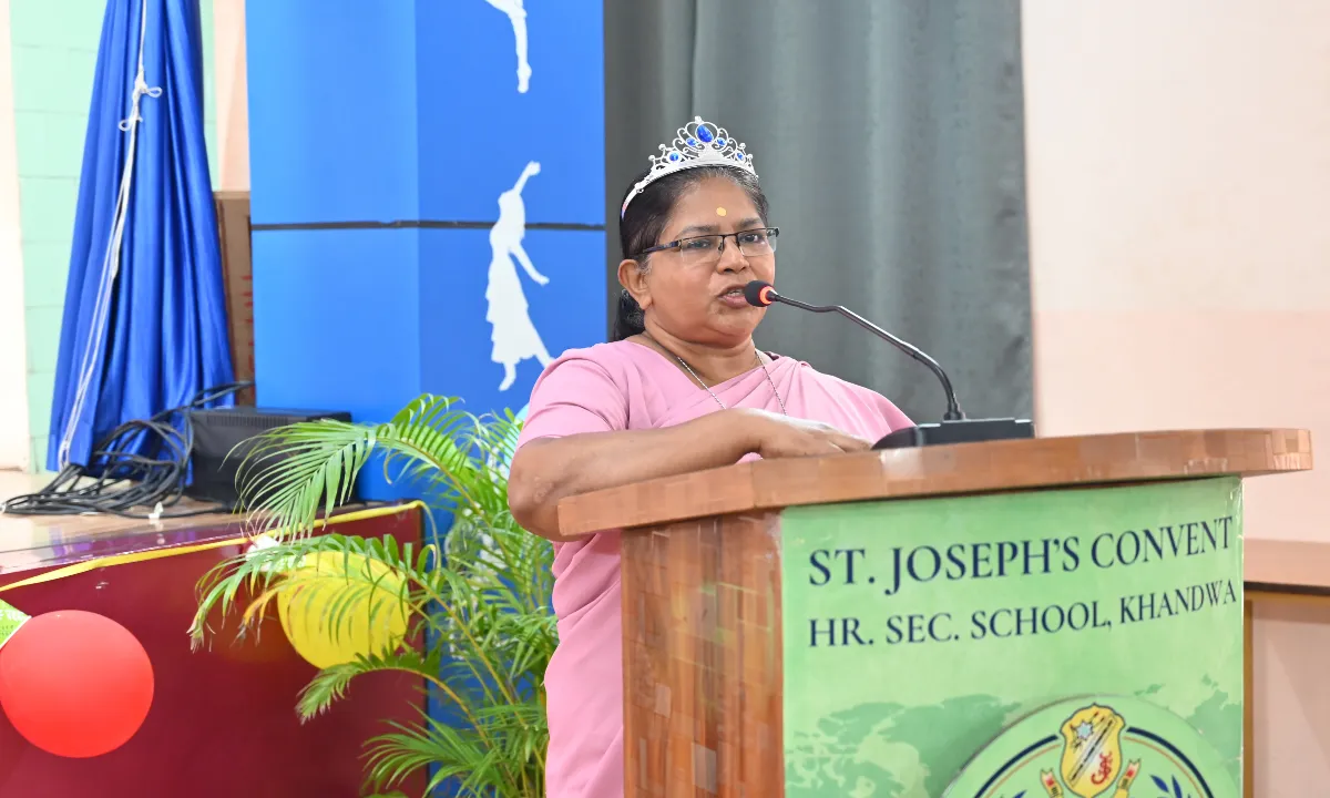 Feast Day Celebration of Respected Manager Sister Vibha at SJC Khandwa